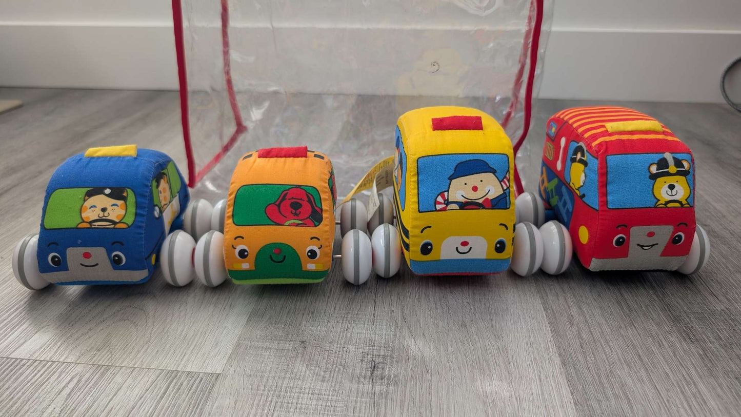 Melissa & Doug K's Kids Pull Back Vehicle Set