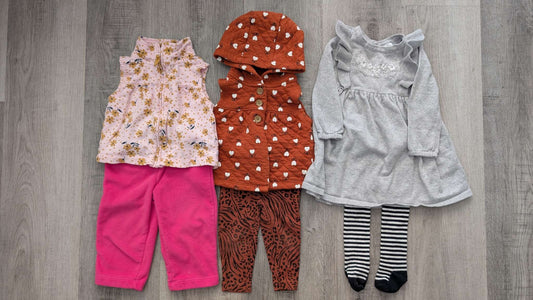 Carter's Fall Fit Bundle 9m, Kids 9 Month (6-9M)