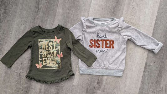 "Best Sister Ever" bundle 12m, Kids 12 Month (9-12M)