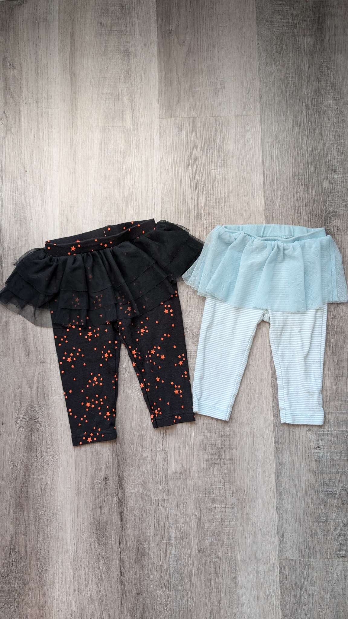 Tutu style leggings 2pk 9m, Kids 9 Month (6-9M)