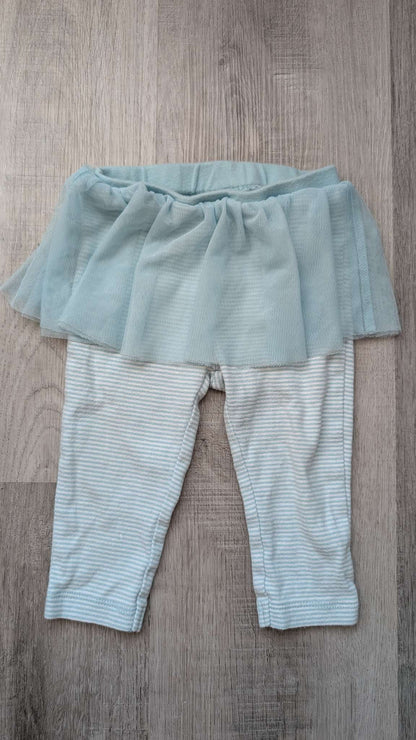 Tutu style leggings 2pk 9m, Kids 9 Month (6-9M)