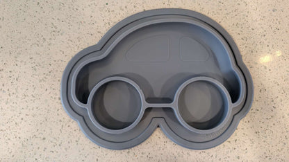 Car suction plate and spoons bundle
