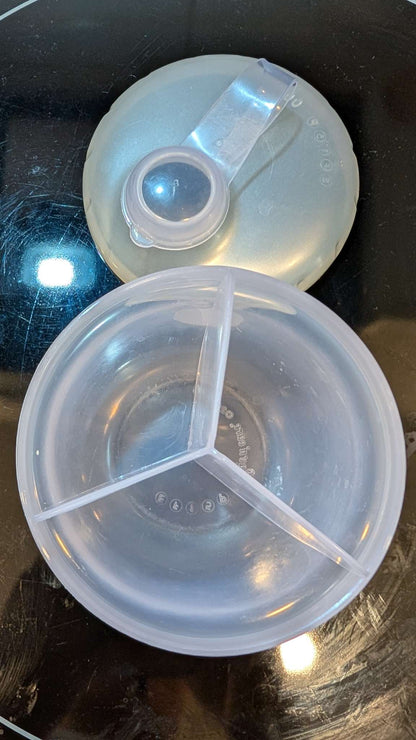 3 compartment formula holder/divider