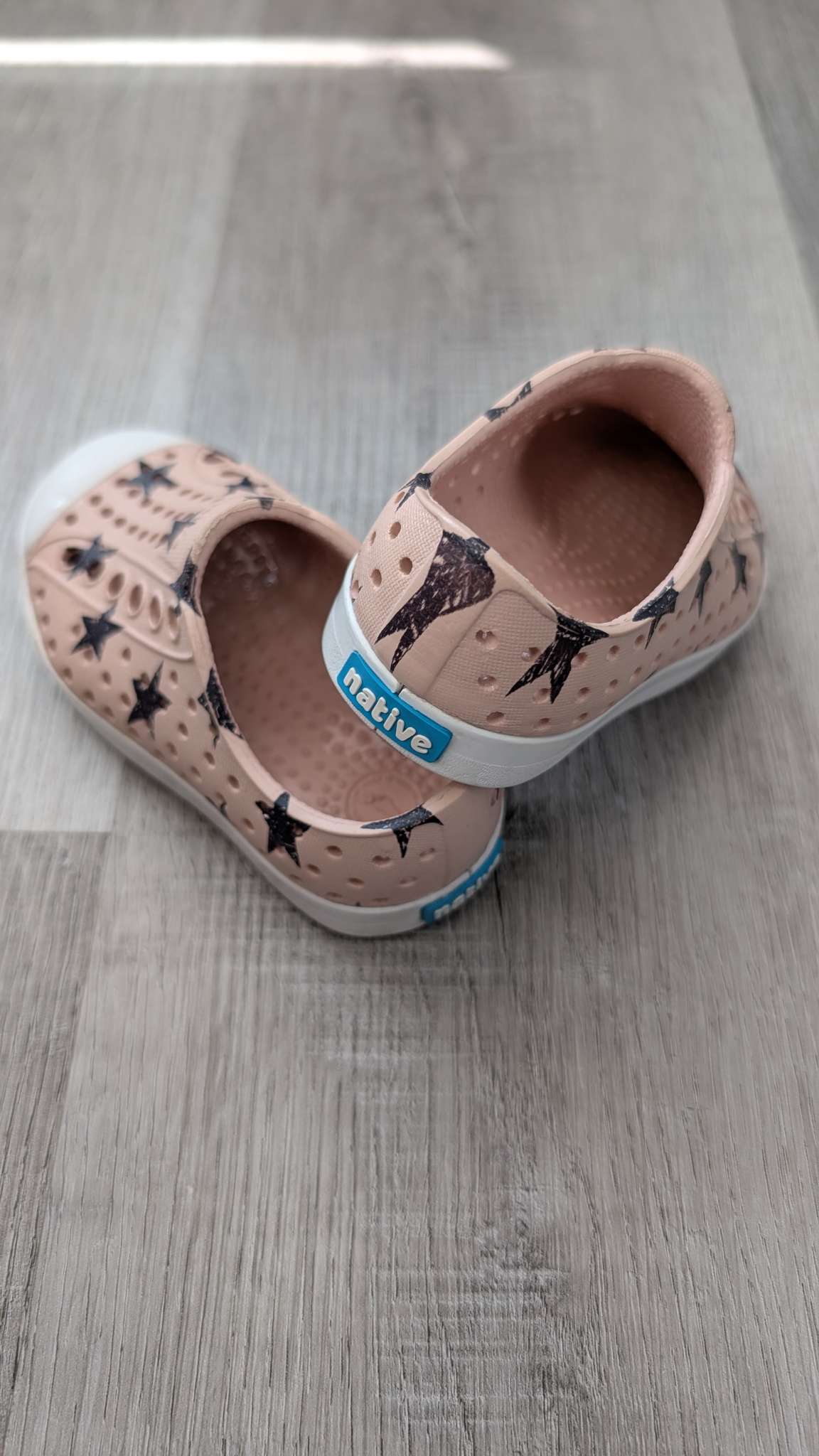 Native Shoes Pink Stars 5c, Shoes 5 (Walkers:12-24 mth)