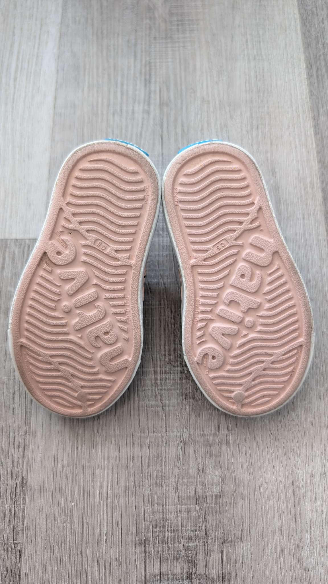 Native Shoes Pink Stars 5c, Shoes 5 (Walkers:12-24 mth)
