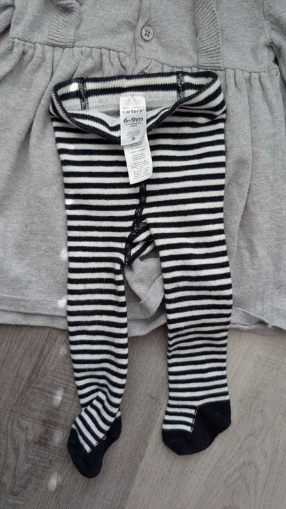 Carter's dress and leggings 9m, Kids 9 Month (6-9M)