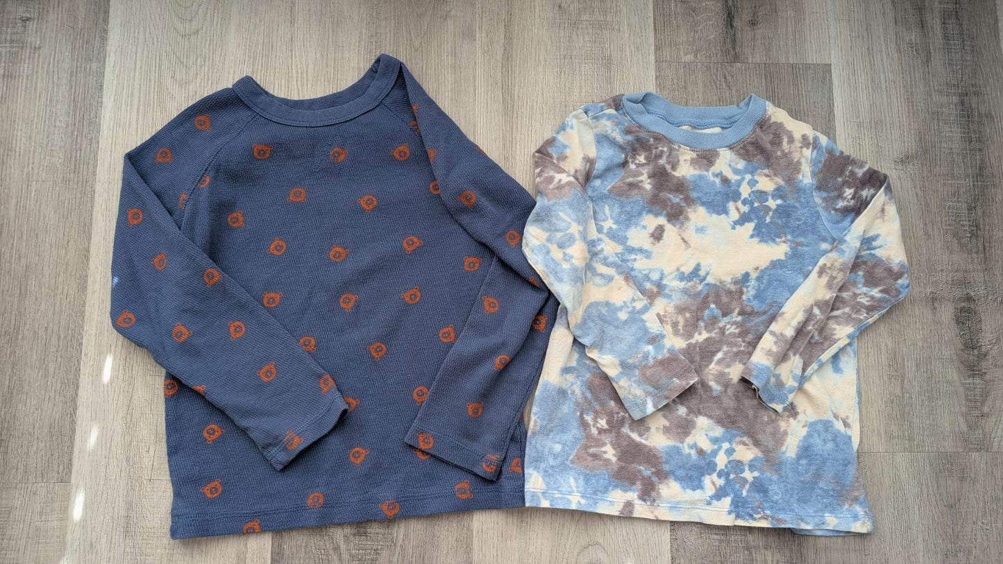 Blue Long Sleeves Tops 5T, Kids 5/5T