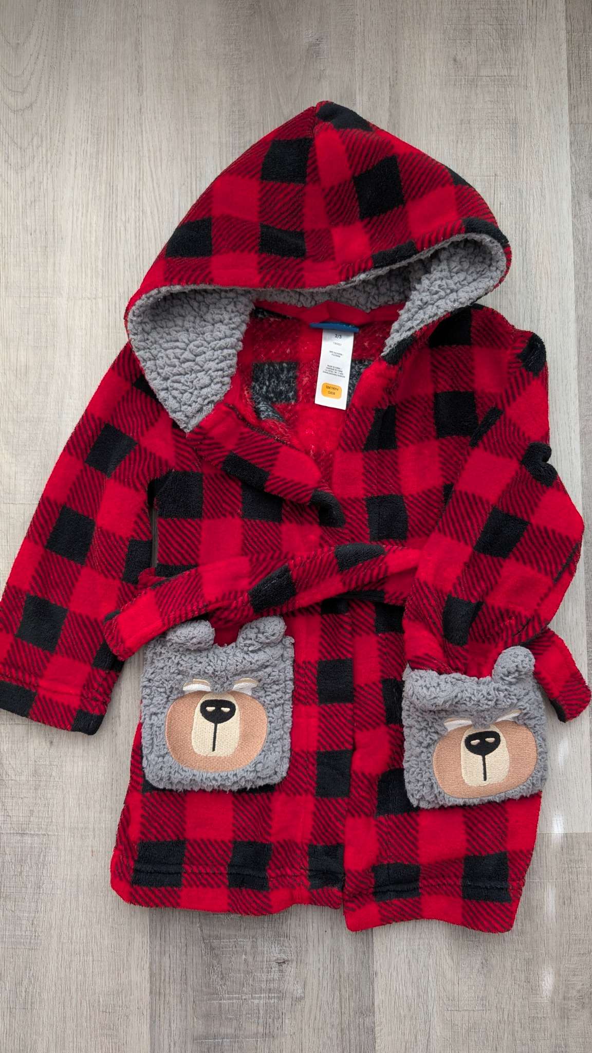 Pekkle Bathrobe 2-3T, Kids 2T