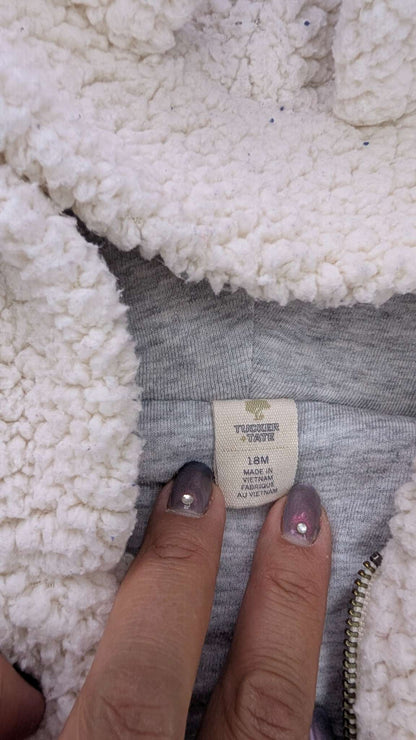 Tucker & Tate Fleeced Sherpa Hoodie 18m, Kids 24 Month (18-24M)