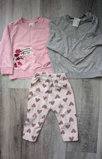 Uniqlo 3pc Set 18-24m , Kids 24 Month (18-24M)