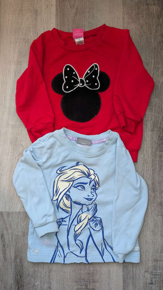 Disney Minnie & Elsa Tops 2T, Kids 2T