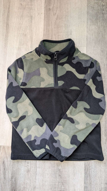 Fleeced Camo Pullover 6T, Kids 6/6X