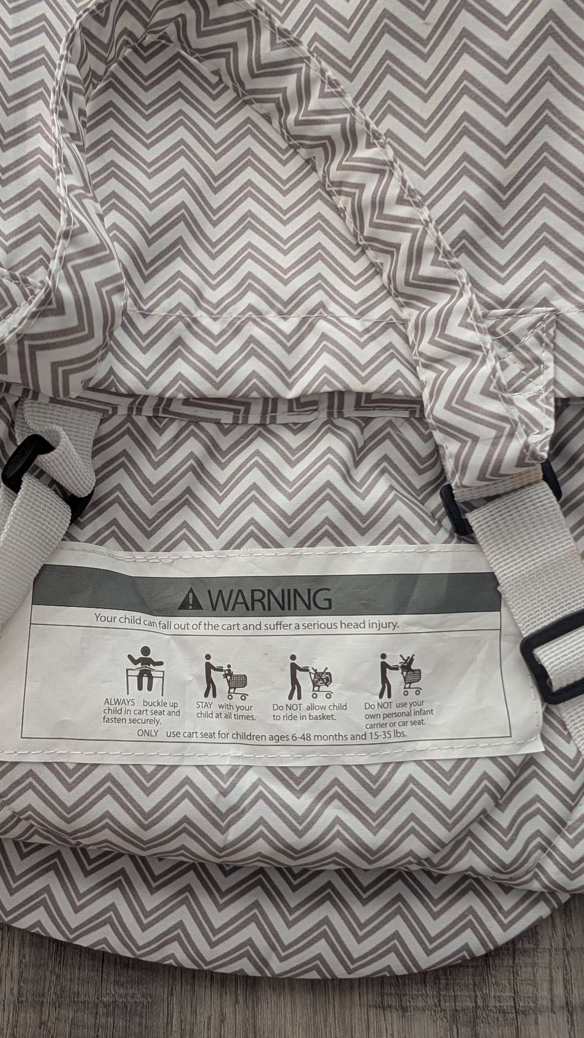Shopping cart cover for Baby/Toddler
