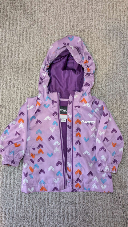 Gusti Fleeced lined Raincoat Windbreaker 12m+, Kids 12 Month (9-12M)