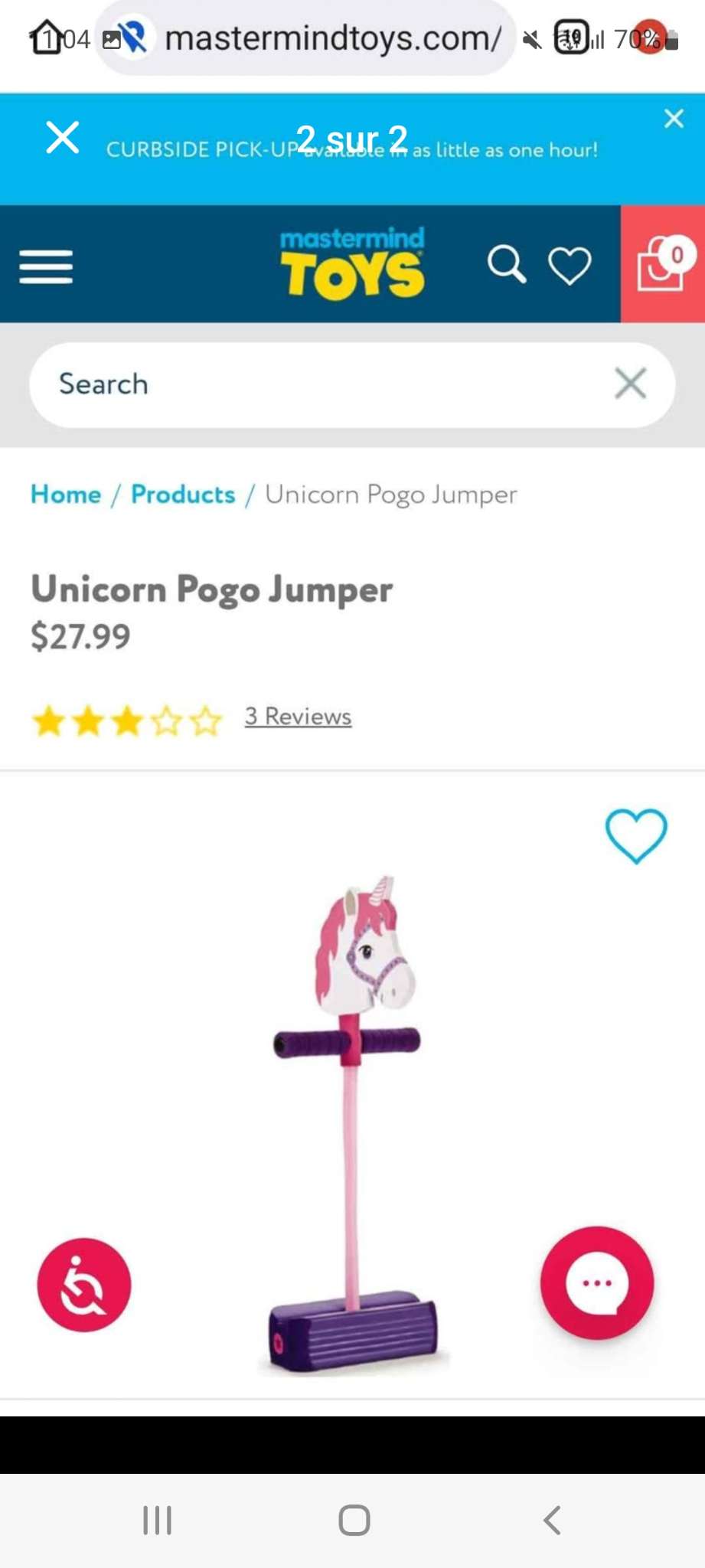 Unicorn pogo jumper