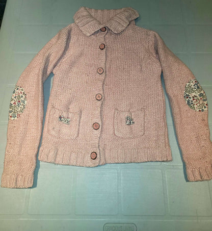 Pink sweater, Kids 7 & 8