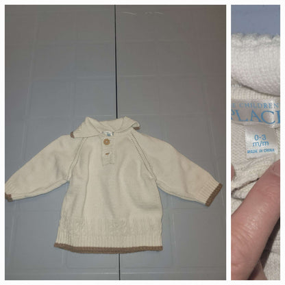 3 cute sweater for winter, Kids 3 Month (0-3M)