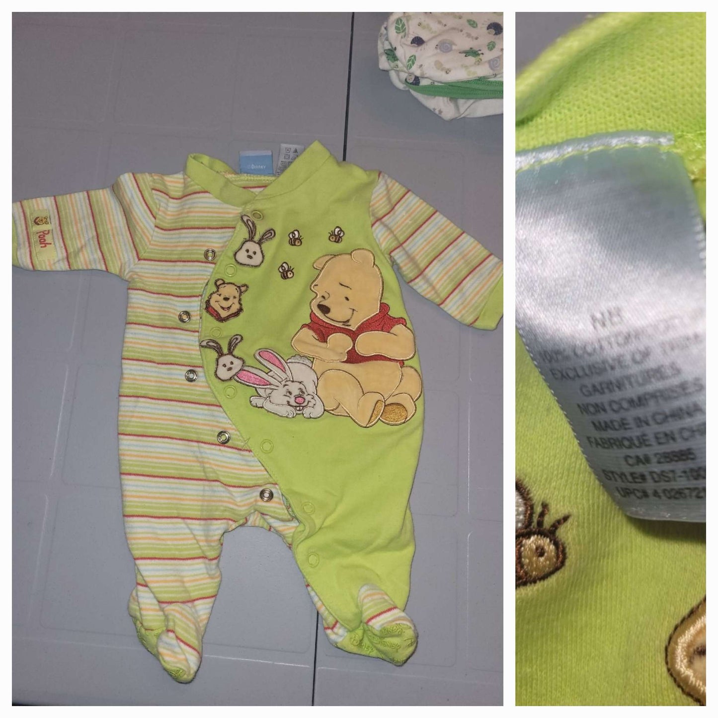 bundle 4 pajamas, Kids 3 Month (0-3M)