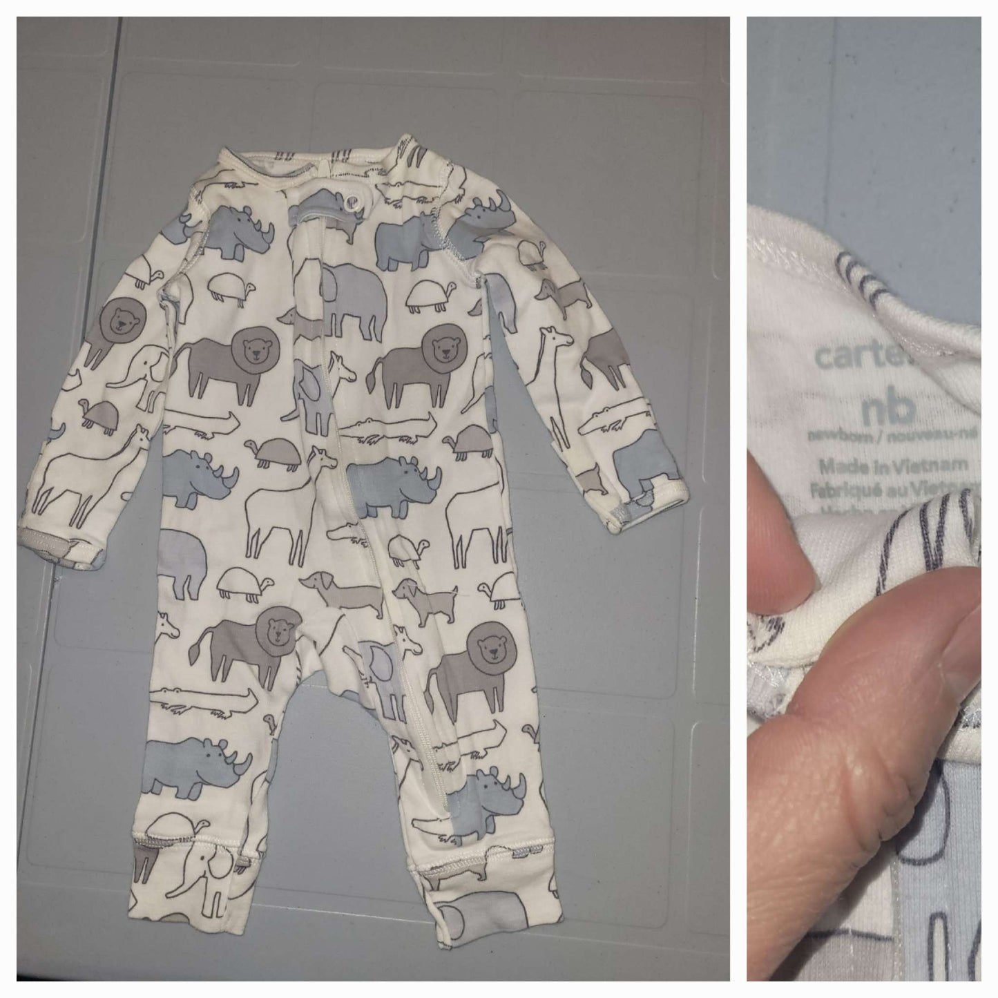bundle 4 pajamas, Kids 3 Month (0-3M)