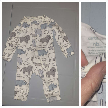 bundle 4 pajamas, Kids 3 Month (0-3M)