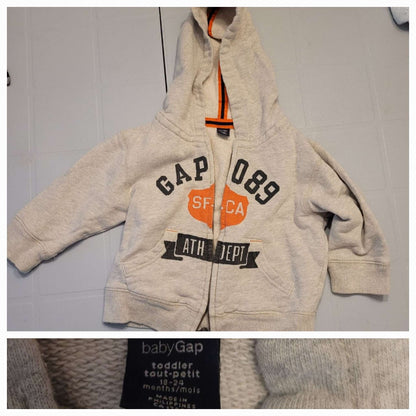 2 gap hoodie, Kids 24 Month (18-24M)