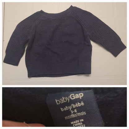 Bundle 5 sweaters, Kids 3 Month (0-3M)