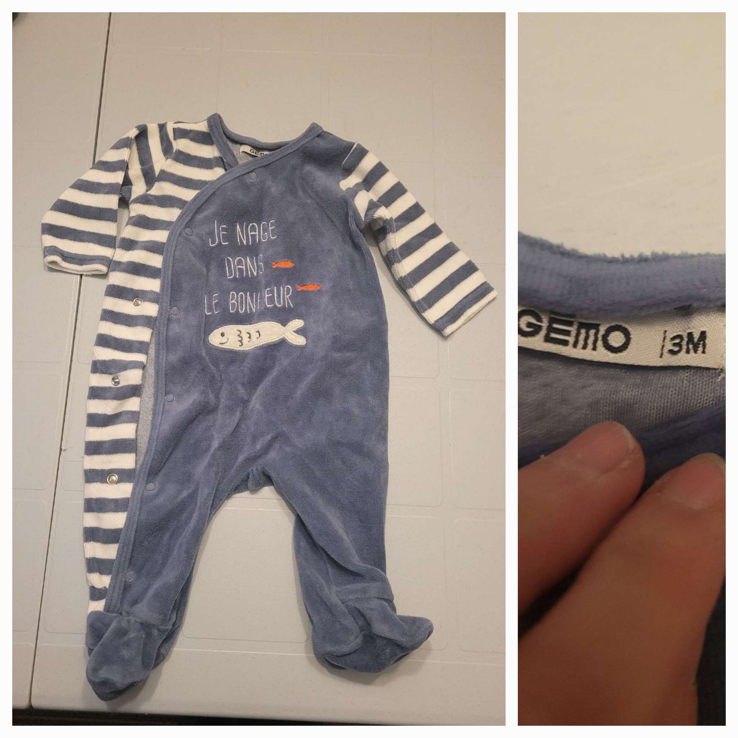 Bundle 4 warm PJ , Kids 3 Month (0-3M)