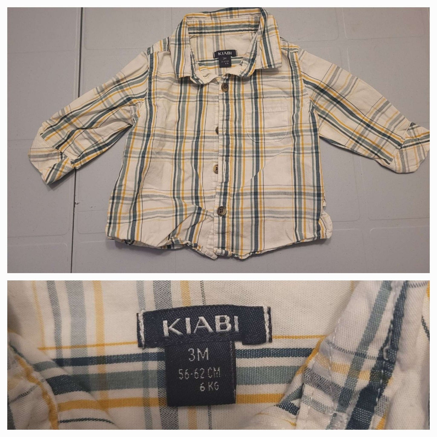 2 shirts, Kids 3 Month (0-3M)