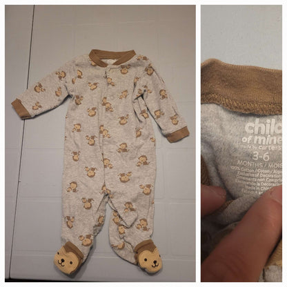 4 PJ, Kids 3 Month (0-3M)