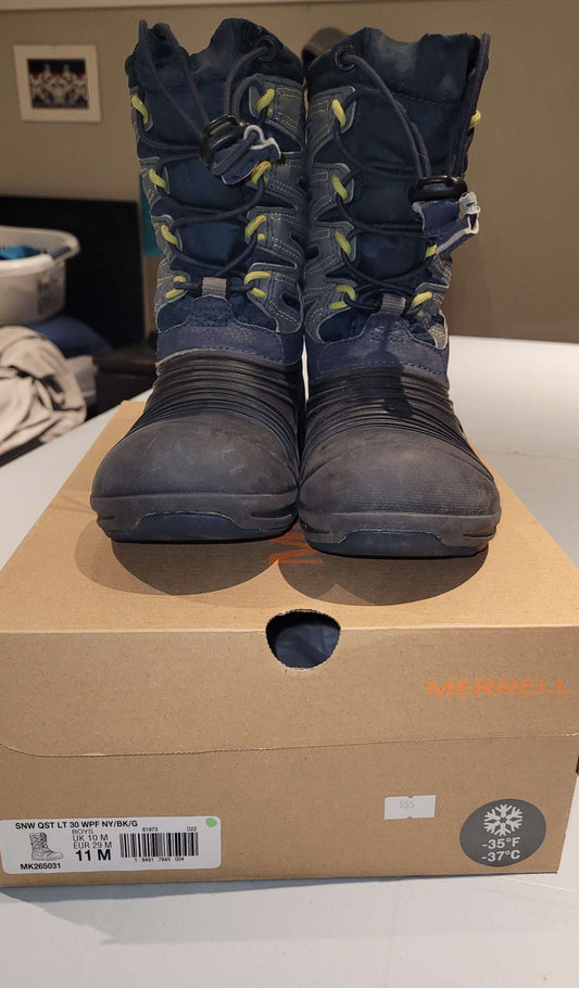 Merrel Boy Winter  boots, Shoes 11 (Toddler:2-4yr)