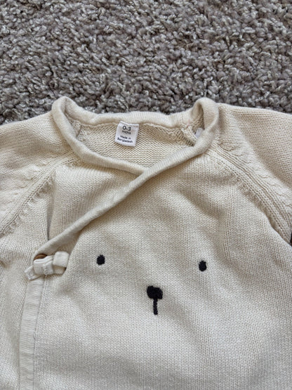 Teddy Bear Knit Set, Kids 3 Month (0-3M)