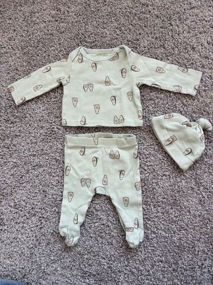 Newborn Avocado Set, Kids Newborn