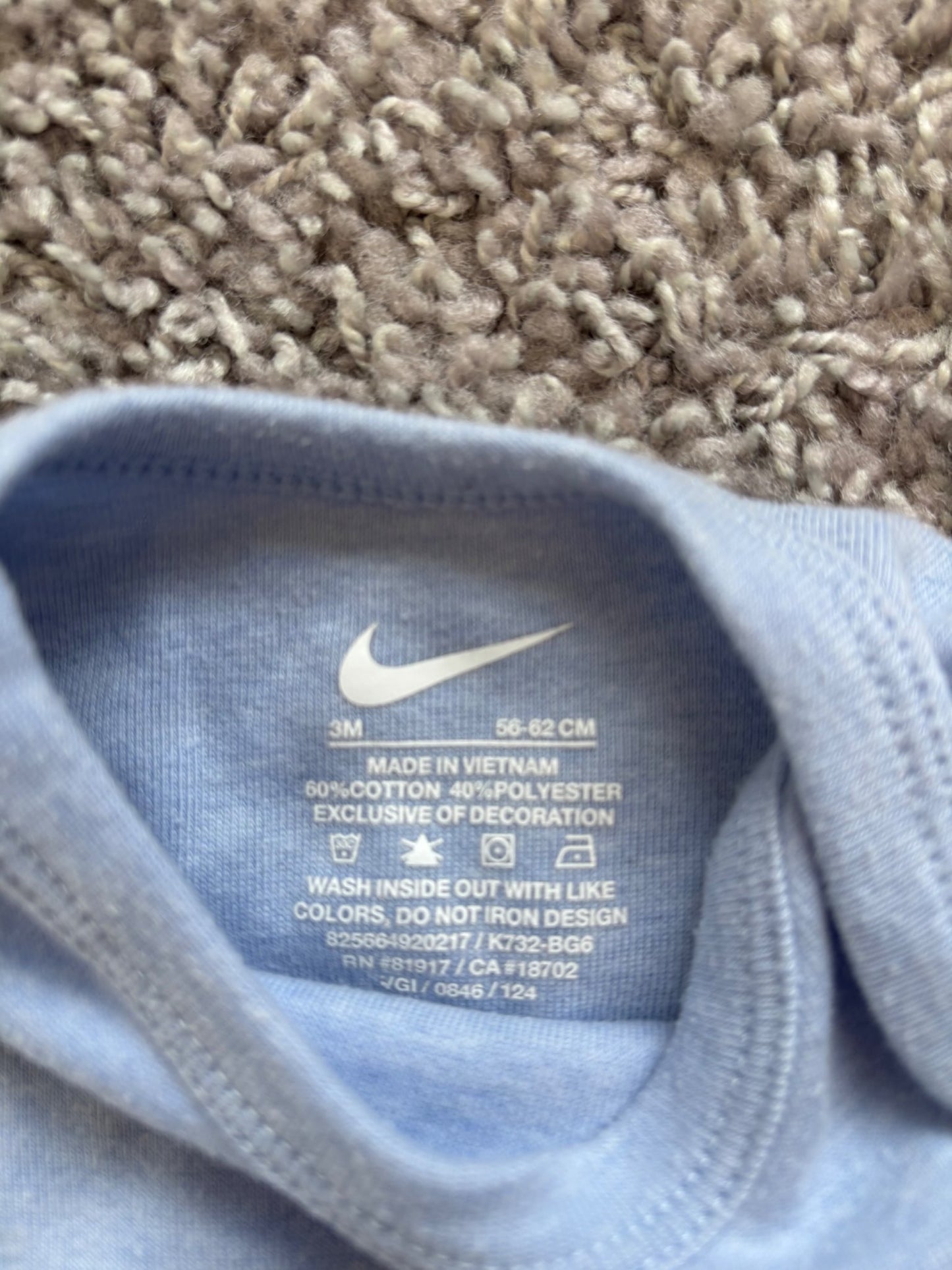 Nike Outfit Set, Kids 3 Month (0-3M)