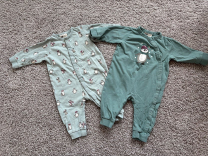 Penguin Rompers, Kids 3 Month (0-3M)