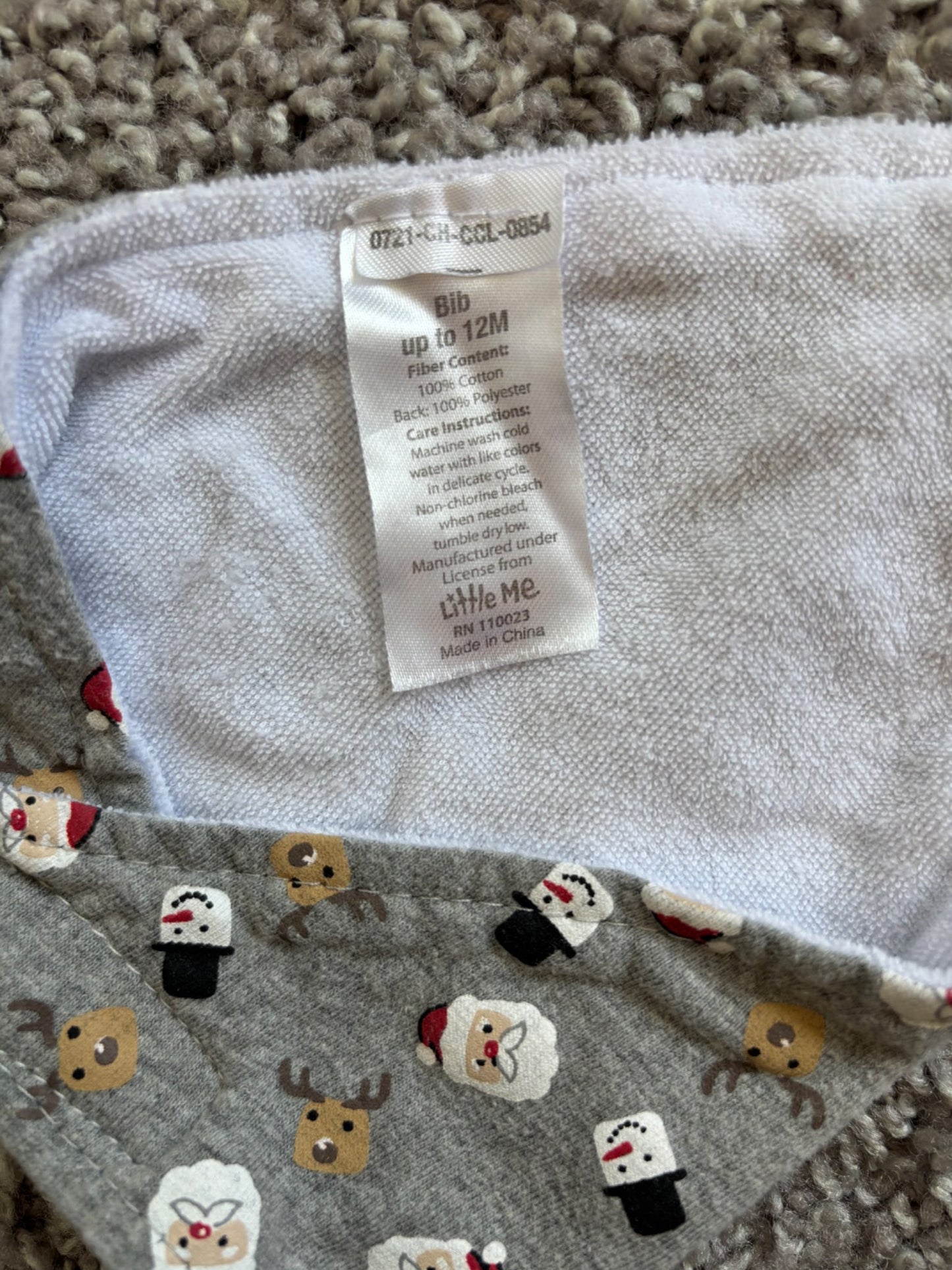 Christmas Bibs and Socks