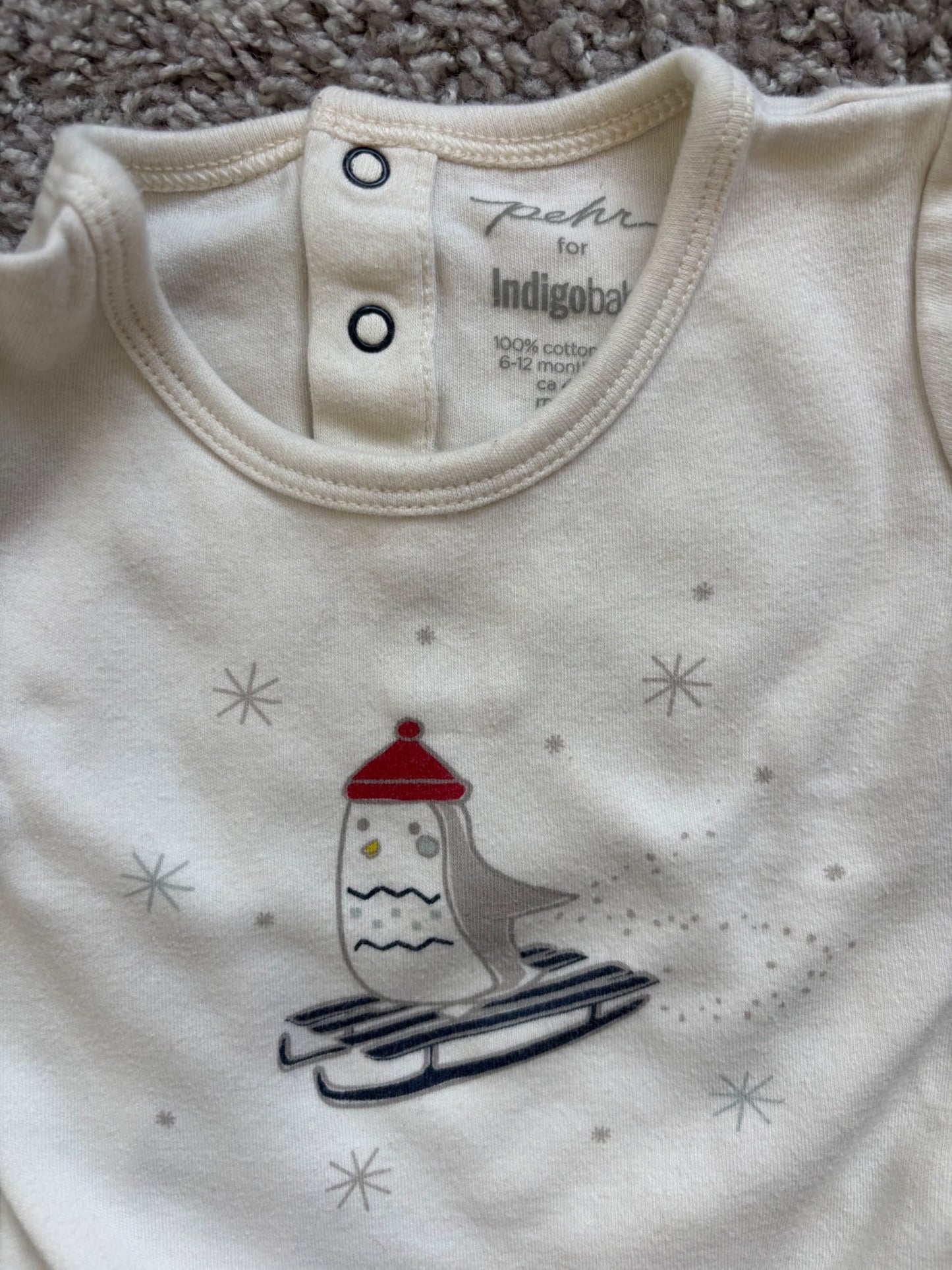 Sledding Penguin Set with Hat, Kids 12 Month (9-12M)