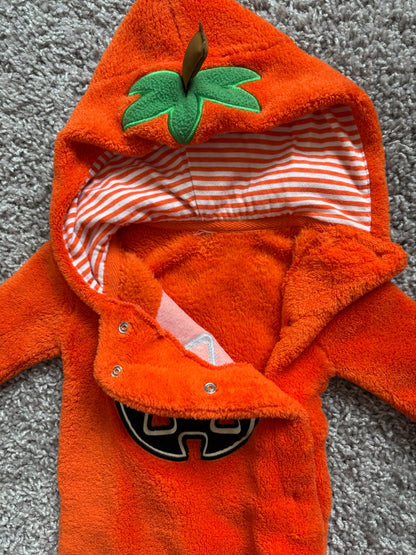 Halloween Pumpkin Bunting Suit, Kids Newborn