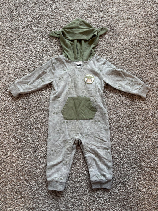 Star Wars Grogu Hooded Romper, Kids 18 Month (12-18M)