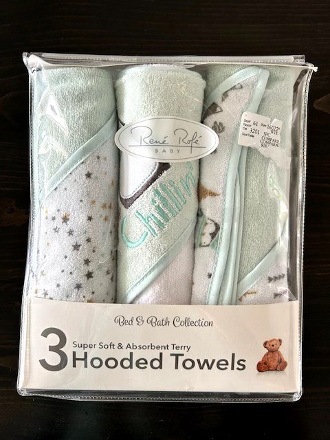 Cotton Hooded Terry Baby Towels