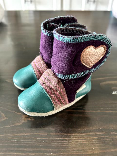 Nooks Felted Wool Booties size 5, Shoes 5 (Walkers:12-24 mth)