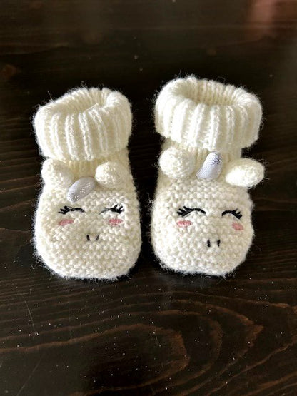 Unicorn Baby Slipper, Shoes 3 (Baby: 0-12 mth)