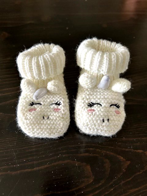 Unicorn Baby Slipper, Shoes 3 (Baby: 0-12 mth)