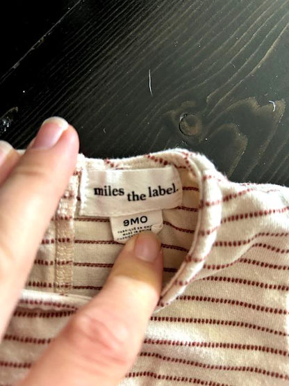 Long Sleeve Shirt 9 months Miles the Label Infant , Kids 12 Month (9-12M)