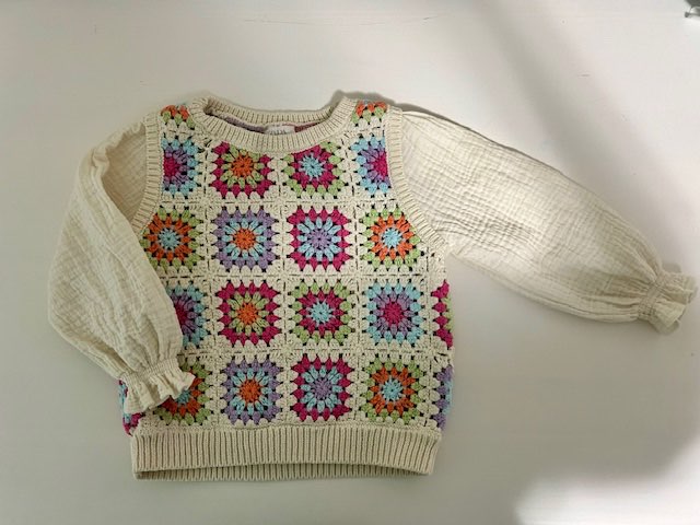 Zara Knit Sweater Baby Girl 18-24m, Kids 18 Month (12-18M)