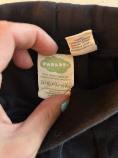 Parade Organics Harem Baby Pants 6-12 months, Kids 9 Month (6-9M)