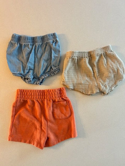 Infant Shorts Bundle 6-12 Months, Kids 12 Month (9-12M)