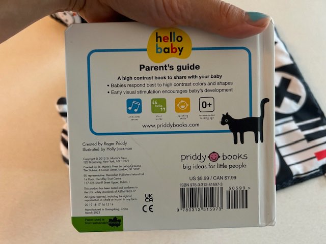 High Contrast Newborn Toys Bundle