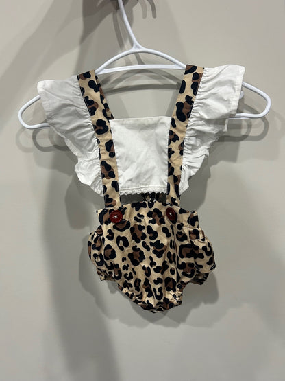 Leopard Birthday Outfit - Wild One - 12 months, Kids 18 Month (12-18M)