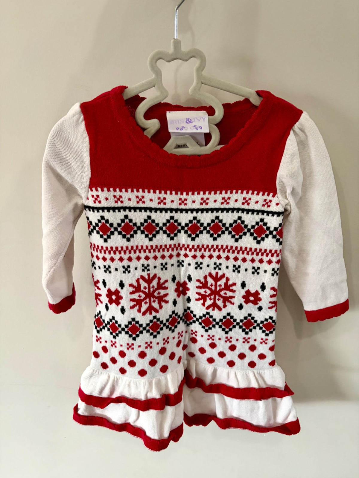 Christmas Sweater Dress 18 months, Kids 18 Month (12-18M)