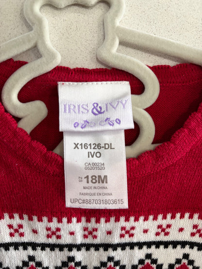 Christmas Sweater Dress 18 months, Kids 18 Month (12-18M)